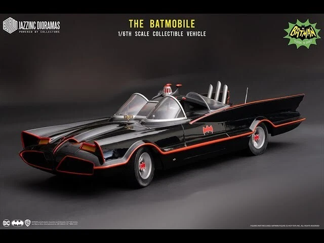 Jazzinc Batman 1966 Baticueva Programa de TV Detolf 15x60 Diorama Telón de Fondo Foto 4 de 4