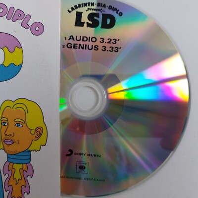 LSD : AUDIO * feat. LABRINTH, SIA, DIPLO ▭ FRENCH CD PROMO