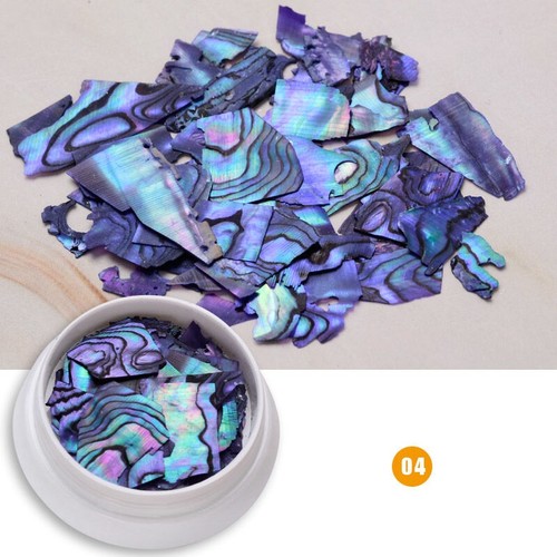 1 Box Shell Paper Abalone Flake Slice Sequins Fragment DIY Craft Nail Art - Bild 8 von 16