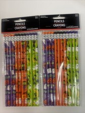 12 Pencils/Crayons Amscan halloween Party LOT OF 2 SKU A27