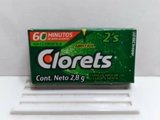 One Chewing Gum Wrapper-Sealed Small 2 Pieces Box Clorets
