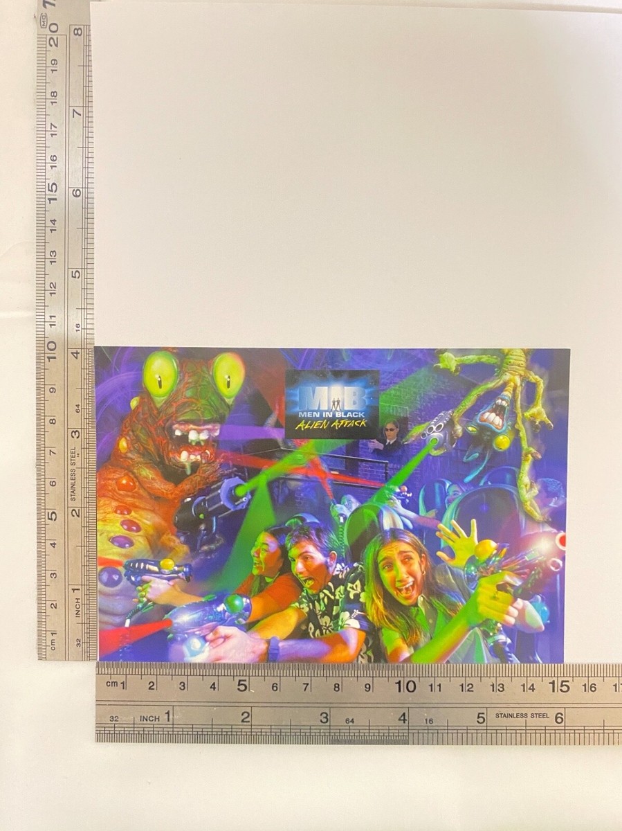 Universal Studios Florida Men In Black Alien Attack Limited