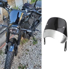 5"-7'' Smoke Motorcycle Headlight Windshield Windscreen For Leoncino Trail/ 500