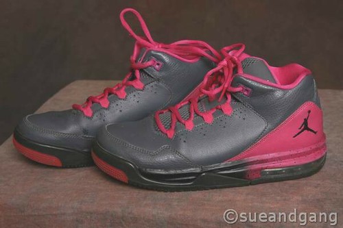 Retired Nike Jordan Flight Origin 2 GG-Hi-top Trainers Size 6 Shoes  Gray/Fushia | eBay