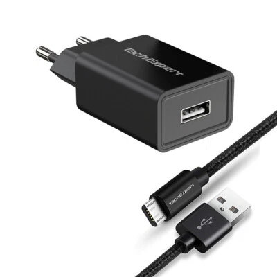 Kit chargeur noir pour tablettes Lenovo Yoga Tablet 2 / 3 IdeaPad Miix micro usb - Photo 1/4