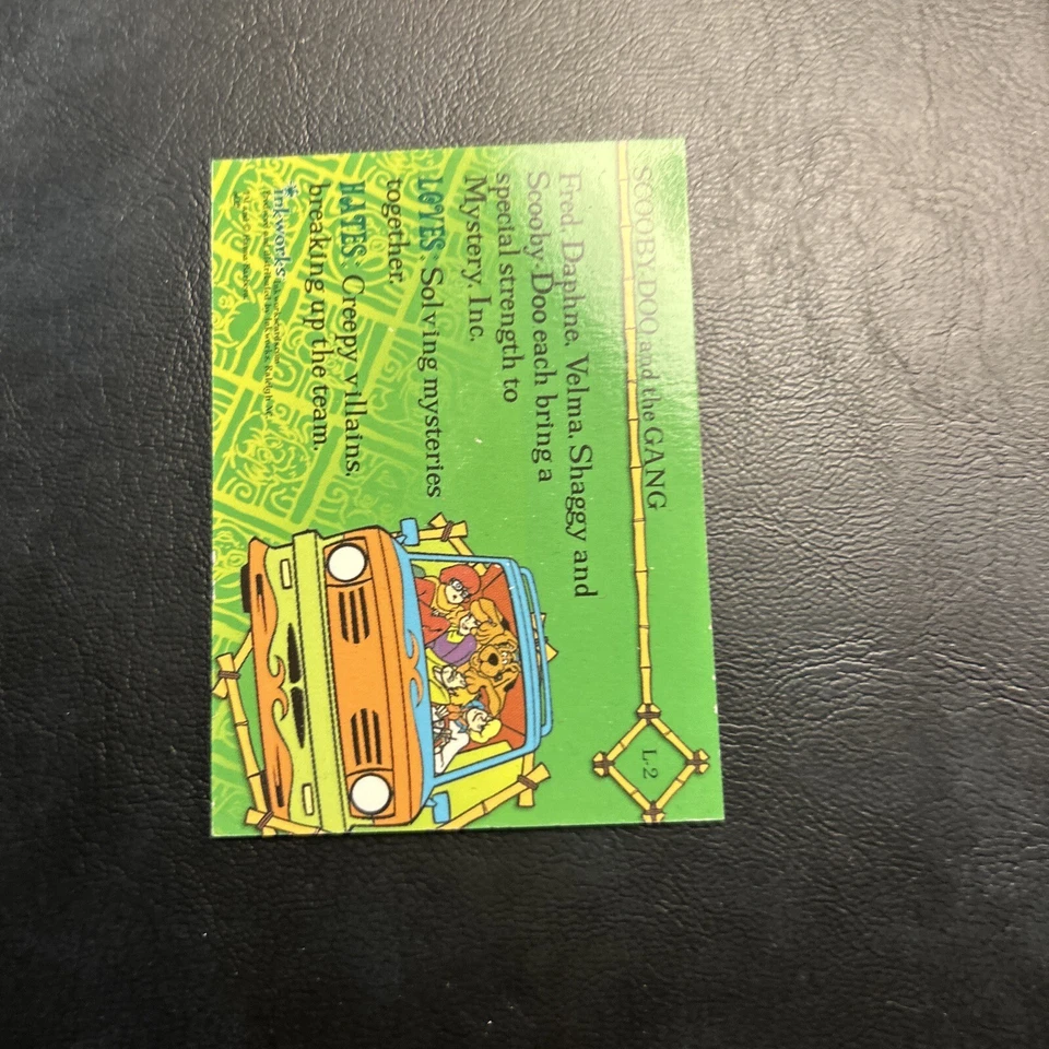 Lenticular Jb6a Scooby Doo And The Gang 2002 L2 Fred Daphne Velma, peludo Foto 2 de 2