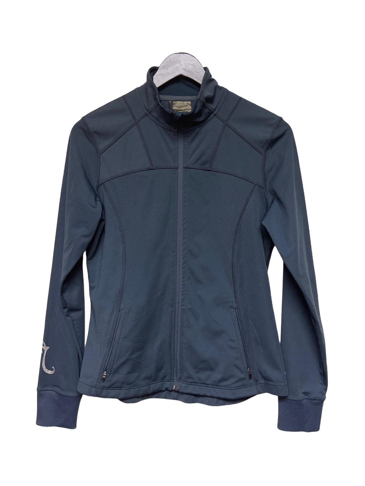 Athleta Whirlwind Full Zip Performance Jacket Blu… - image 1