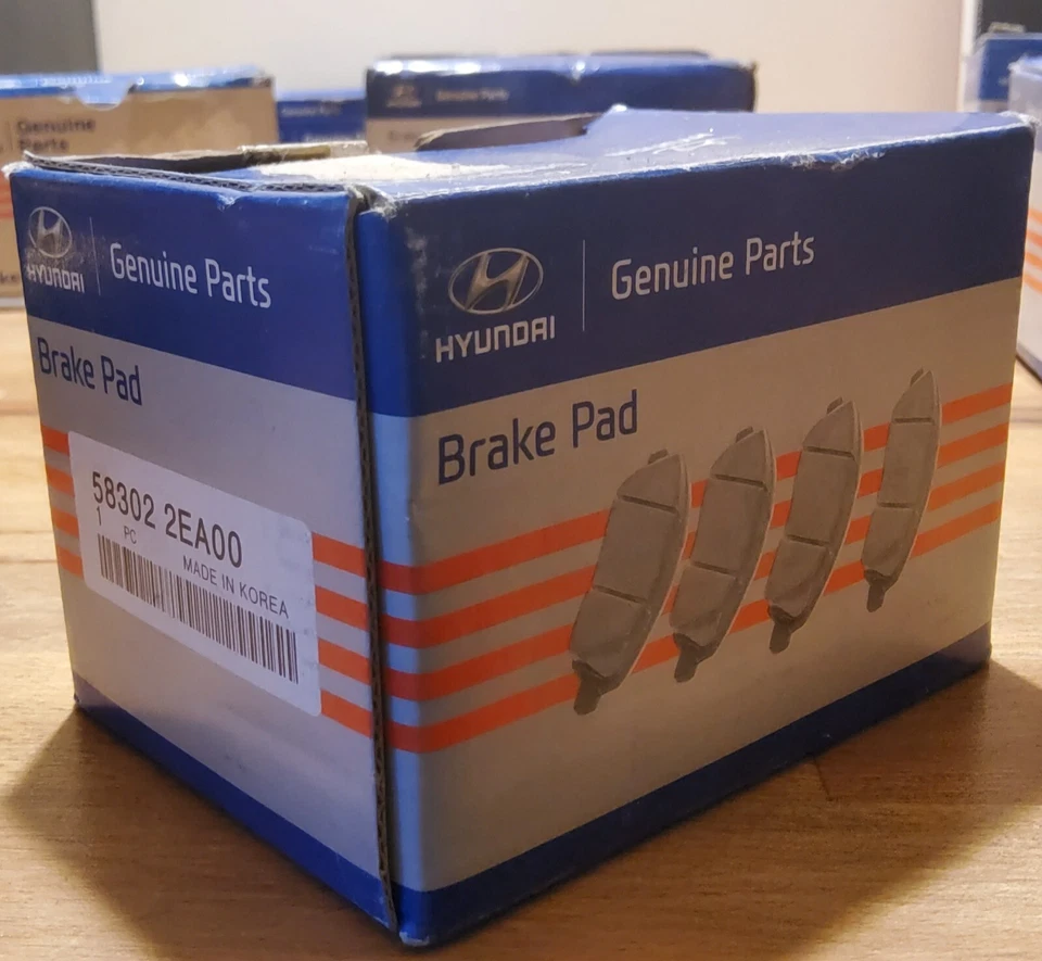 583022EA00 Genuine Rear Brake Pad Set for Hyundai Tucson 2004~2006, New Sportage - Photo 2/2