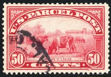 Q10, Used 50¢ VF - Parcel Post Stamp * Stuart Katz
