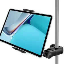 Adjustable Microphone Music Stand Table Mount Phone Holder for 4.7 to 13.5 Inch