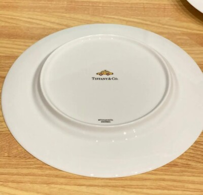 Tiffany & Co. 5th Avenue Dessert Plate Tableware Dish 19cm Set of