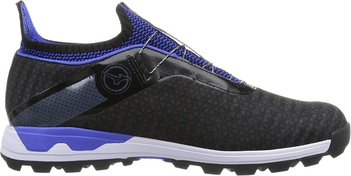 MIZUNO Golf Shoes WAVE HAZARD BOA WIDE 51GM2170 Black Blue