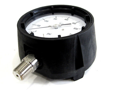 NEW BOURDON 316L PRESSURE GAUGE 0-800