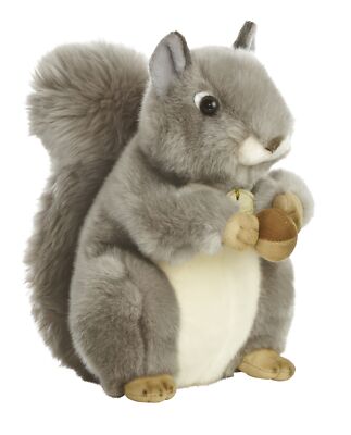 Aurora, 26172, MiYoni Eichhörnchen, 26cm, Plüschtier, grau