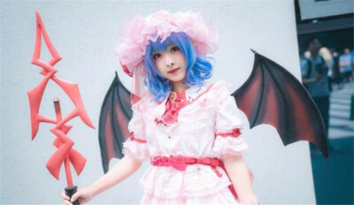 Touhou Project Remilia Scarlet Wings Halloween Demon Cosplay Props