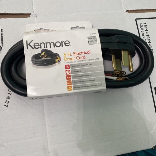 kenmore dryer 4 prong cord installation