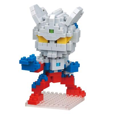 Kawada Nanoblock CharaNano Ultraman Zero CN-13 260 pieces Difficulty Level 3 NEW