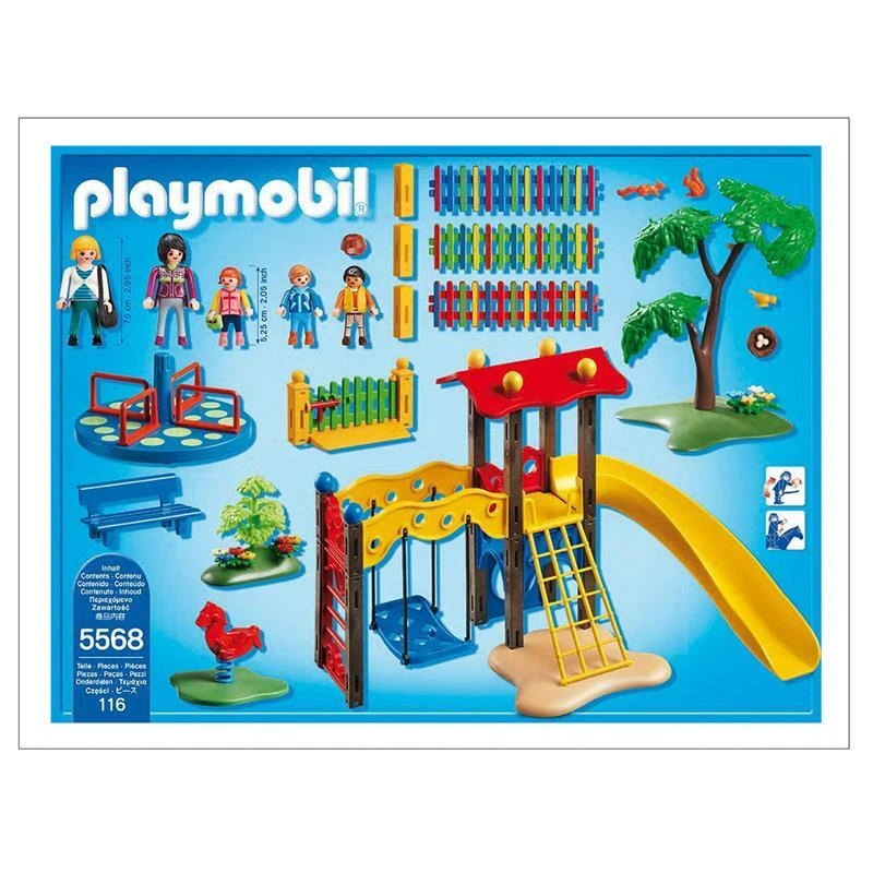 Playmobil Parc de Jeux : Playmobil®: : Jeux et Jouets