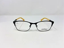 tmx Eyeglasses Frames Kick Off 64 46-16-125 Matte Black Full Rim VV42