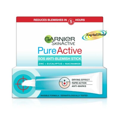 Garnier Pure Active SOS Rapid Action Anti Blemish Invisible Gel Stick 10ml 