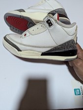 Jordan 3 White Cement Reimagined Youth Size 3y DM0966-100 Read