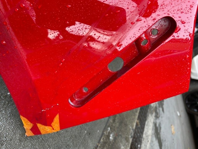 2018 Ferrari 488 GTB Rear Bumper (RED) (USED)