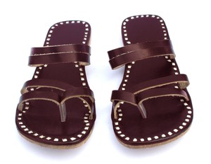 ladies leather slippers ebay