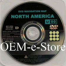 2002 2003 Lexus ES300 ES330 SC430 GS300 GS430 Camry Solara Navigation DVD US Map