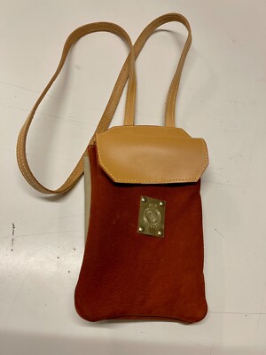 Vintage Mice Versailles Leather Cell Phone Holder Bag
