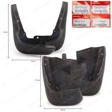 Set Front Rear Mud Flaps Splash Guards Fits Honda Civic 3dr Hatchback 1992 1995