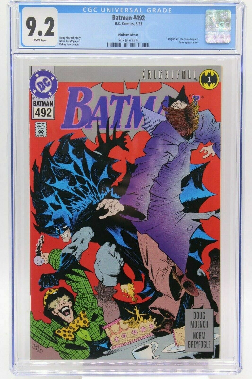Batman #492 (Platinum Edition) Value - GoCollect