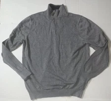 Preowned- Lachland Half Zip Pullover Turtleneck Sweater Mens (Size XL)