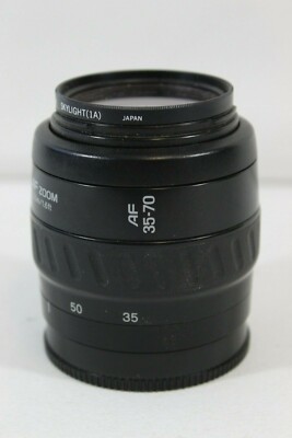Minolta AF ZOOM 35-70mm レンズ Minolta AF Zoom 35-70mm 1:3.5 (22)-4.5 Camera Lens Made in Japan