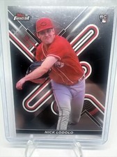 2022 Topps Finest Nick Lodolo RC “TRUE” Refractor #60 Cincinnati Reds