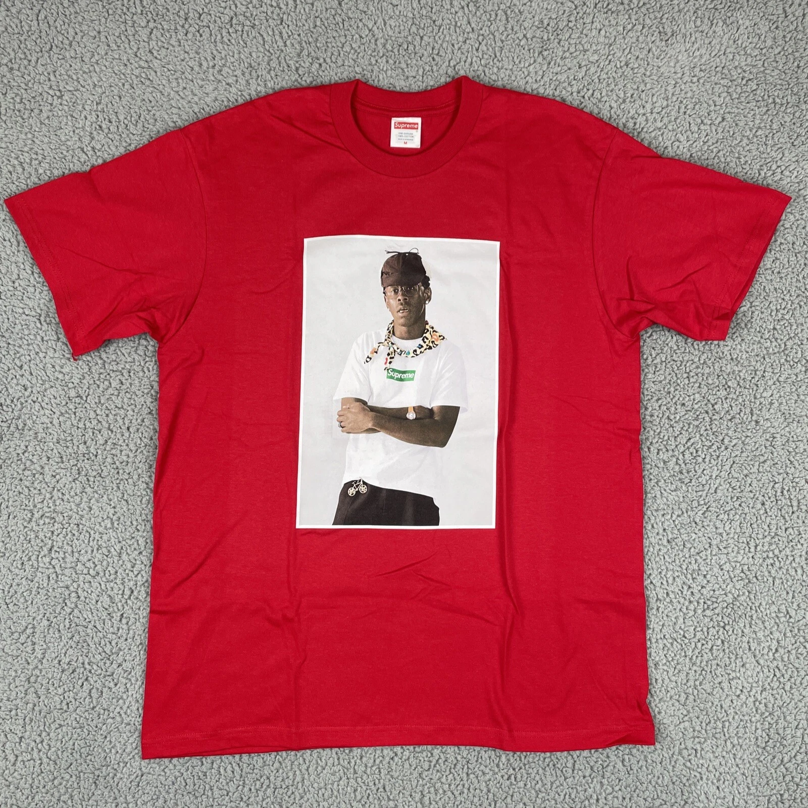 T shirt In Hand Supreme Tyler The Creator FW24 rouge taille Medium neuf envoi rapide ✅