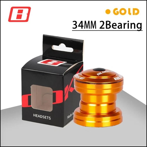 Auriculares de bicicleta BLOOKE 34 MM MTB 2 rodamientos sellados para vástago de horquilla sin rosca de 28,6 mm - Imagen 15 de 20