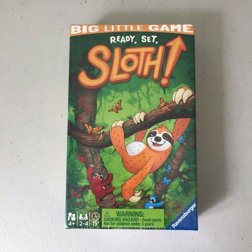 RAVENSBURGER READY SET SLOTH FAMILY & KIDS TRAVEL MINI CARD GAME NEW SEALED Toys - Picture 8 of 11