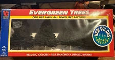 Vintage Life Like Products 1923 Collectible Evergreen Trees Scenery Display HO