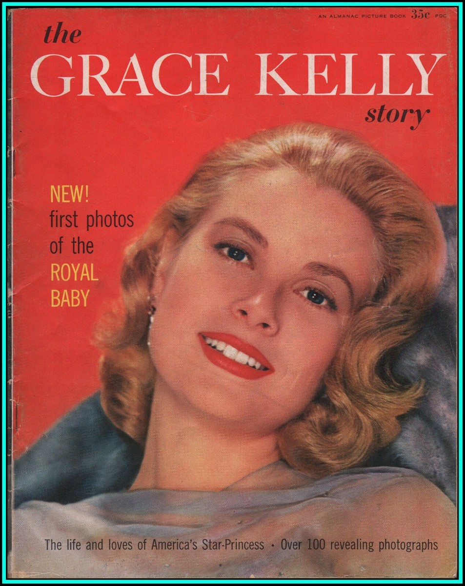 1955 SCREEN STORIES  GRACE KELLY マガジン 1955 OCTOBER SCREEN MAGAZINE - GRACE KELLY FRONT COVER - E