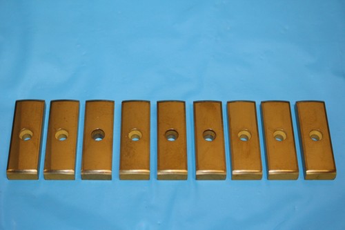 9x barra di guida Botek piastre di taglio reversibili piastra girevole 42-1731-410 69,5 mm - Foto 2 di 6