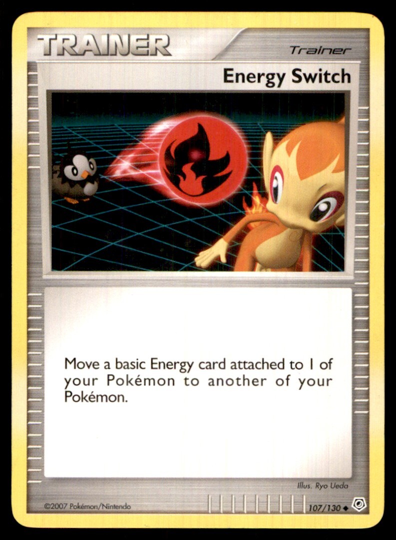 2007 Diamond & Pearl Energy Switch Uncommon #107