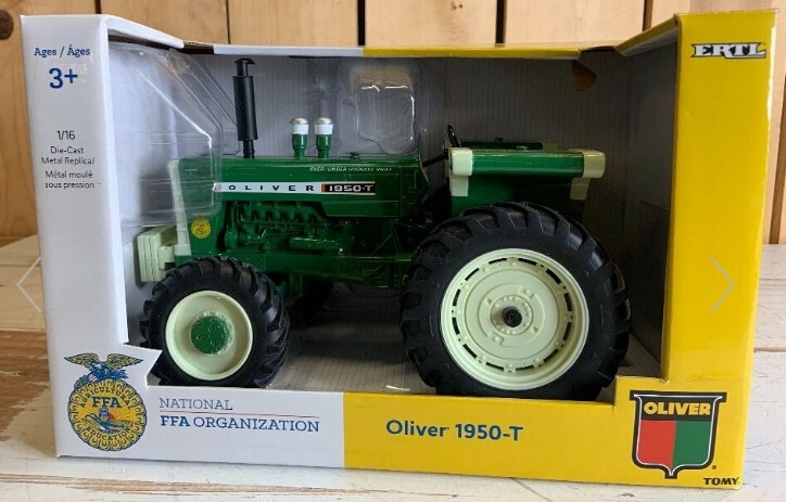 1/16 Scale Die Cast Oliver 1950T Tractor FFA Edition by Tomy ERTL #4098