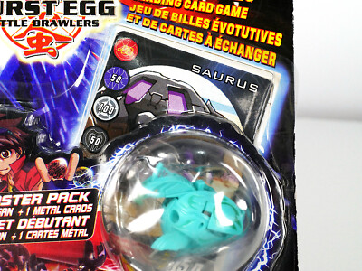 Vintage Bakugan Style Burst Egg Battle Brawlers Pack Sealed