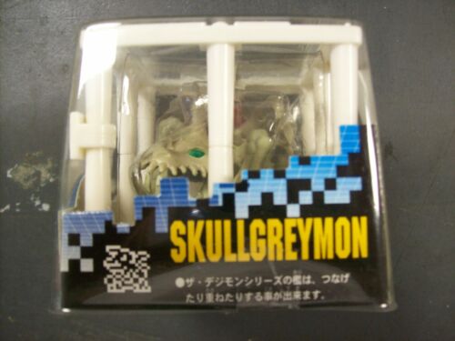 Skullgreymon Digimon in Cage Figure Bandai Japan RARE - Picture 1 of 2