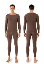 Thermal Underwear Set for Men Sport Running Base Layer Long Johns for Skiing
