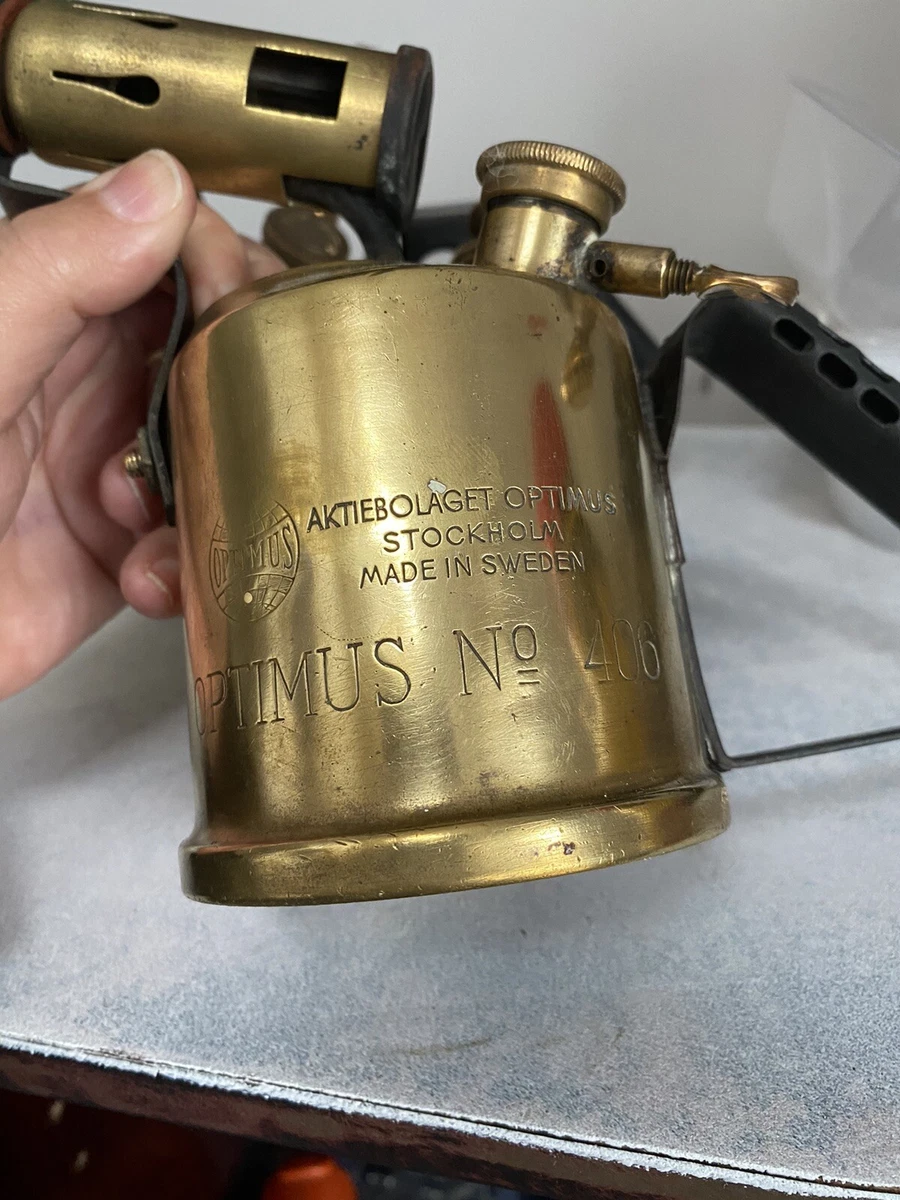 vintage brass blow torch lamp eBay