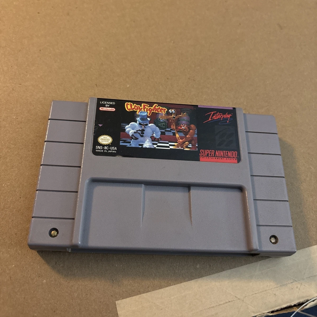 Clay Fighter Nintendo SNES Video Games for sale - eBay