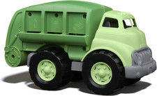 Recycling Truck in Green Color - BPA and Phthalates Free Garbage Tru