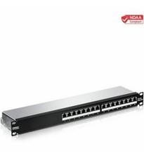 NEW TRENDNET TC-P16C6AS TRENDnet 16-Port Cat6A Shielded Patch Panel 1U 19" Metal