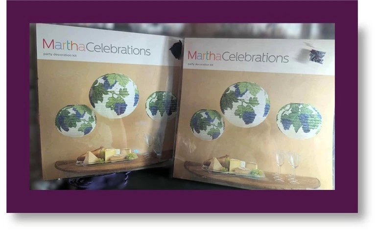 🎉 Paquete de linternas Martha Celebrations - 6 linternas a juego (2 paquetes, nuevo en caja) Foto 2 de 4